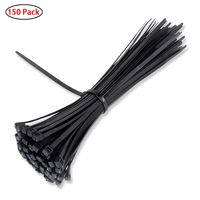 Cable Zip Ties Nylon Self Locking Heavy Duty Wire Ties 14inch 150 Pieces Black