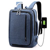 Laptop Backpack，Travel Computer Bag with USB Charging Port,Water Resistant School Laptop Bags for Women & Men