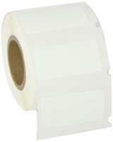 Brady WML-517-499 Nylon Cloth I.D. Pro Plus,  Ls2000 & Bradymarker xc Plus Printer Labels , White (250 Labels per Roll, 1 Roll per Package)