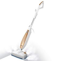 iwoly M11 Steam Mop Cleaner 1100W with Handle Switch and 2 Mop Pads for Floor Cleaning
