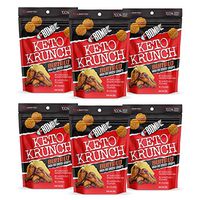 FBOMB Cheese Crisps 6 Pack: Crunchy, Oven Baked Keto & Low Carb Snack | 100% Natural, Premium Artisan Cheese, High Protein, Gluten Free Keto Snack | Buffalo 6 Pack