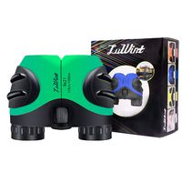 Luwint 8X 21 Binoculars for Kids Bird Watching, Watching Wildlife or Scenery, Game, Safari, Fishing, Mini Compact and Image Stabilized (Green Black)