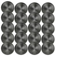 3.6V LIR2032 Rechargeable Li-ion Cell Button Coins Battery 20PC