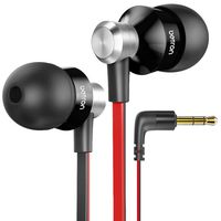 Betron DC950 Headphones Earphones, Noise Isolating, Tangle Free Cable, Bass Driven Sound (Black)
