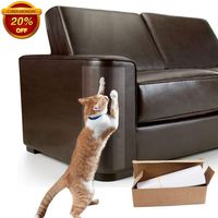 ROYADVE for Door Chair Sofa Mattress and Wall Cover Anti Claws Cat Furniture Protector Toughest Scratch Guards, clear
