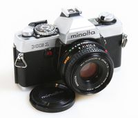 MINOLTA SLR STUDENT CAMERA W/45MM LENS