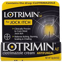 Lotrimin AF Jock Itch Antifungal Cream 0.42 oz (Pack of 2)
