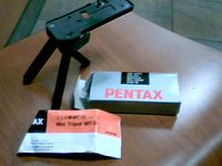 Asahi Opt. CO, LTD. Pentax Mini-Tripod Pentax MT-10 Mini-Tripod #32983 (Black Color)