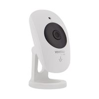 Vivitar IPC113-WHT Wide Angle 1080p HD Wi-Fi Smart Home Camera with Motion Detection, Night Vision, Cloud Backup, Two-Way Audio, Child and Pet Monitor, iOS and Android App for Home Or Office Use