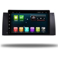 Car GPS Navi 9 Inch Android 8.1 Quad Core for BMW E53 X5 E39 5 M5 1997-2006 Full Touch Car Multimedia Radio Navigation Player with Bluetooth WiFi (Android 8.1 2+32G for BMW E39)