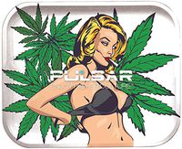 Pulsar Metal Rolling Tray - 13.25" x 10.75" - Mary Jane