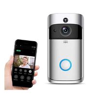 Leoneva Home Wireless Remote Monitoring Real-Time Two-Way Talk Video Doorbell Remote Home Monitoring Systems