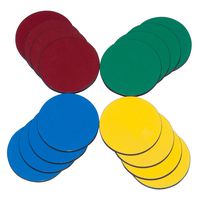 Magnum Magnetics-Corporation ProMAG 1-Inch Diameter Flexible Magnets in Assorted Colors (AFG-20000)