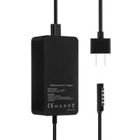 Surface Pro 2 Pro 1 Charger, E EGOWAY 48W 12V 3.6A Surface Power Adapter Charger Compatible for Microsoft Surface Pro 2 Pro 1 Surface RT with USB Charging Port