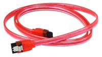 5 Pack 36 inch SATA 6Gbps Cable w/Locking Latch UV Red, CNE547398