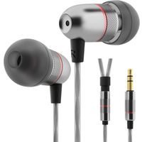 Betron ELR50 Earphones Earbuds Headphones, Balanced Bass Driven Sound, Noise Isolating, Stereo for iPhone, iPod, iPad, Samsung and Mp3 Players (Black)