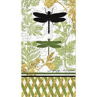 Cypress Home Garden Botanical Embossed Guest Towel, Set of 15-8 x 1 x 5 Inches