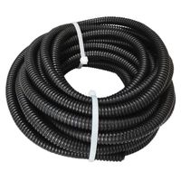 Cacovedo 20 ft Dog Cat Micro Cord Protector Electric Wires Covers Wire Loom Tubing Protect Wires from Rabbits, Cats and Other Pets