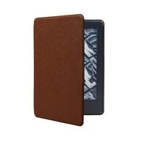 Gallity 2018 Ultra Slim Smart Leather Magnetic Case Cover for Amazon Kindle Paperwhite 10.Generation +HD Screen Protective Film (Brown)