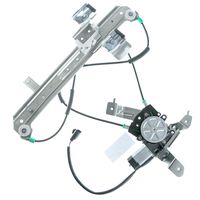Rear Left Driver Side Window Regulator with Motor for Chevrolet Tahoe GMC Yukon 2000-2006 Cadillac Escalade 2002-2006