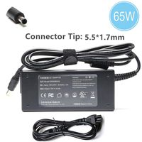 [UL Listed] 65W Adapter Battery Charger Replacement for Acer Aspire R13 R15 S5 S7 S13 V13 P3 R5-571TG R5-571T S7-191 S7-391 S7-392 R7-371T R7-372T V3-331 V3-371 V3-372 V3-372T Laptop Adapter Power
