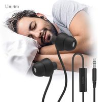 Sleep Soundproof Earbuds Headphones, Noise Isolating Soft Earbuds for Sleeping, Nighttime, Insomnia, Side Sleeper, Snoring, Travel, Meditation & Relaxation (Black)