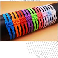 Xingo 14 Inch Double Lock Heavy Duty Unique Smooth Head Lock Design Nylon Cable Zip Ties for Soft Playground (Apple Green)