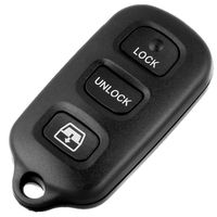 SCITOO Key Fob Case Replacement fit for 1X 4 Button Keyless Fob Shell HYQ12BBX HYQ12BAN HYQ1512Y (99-2009 Toyota 4Runner, 98-1999 Toyota Avalon, 01-2008 Toyota Sequoia)