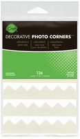 iCraft Decorative Photo Corners Self Adhesive, Ivory