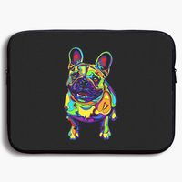 Ysikfk 13-15 Inch Sleeve Case Bag Compatible for MacBook Portable, French Bulldogs Single Side Printing for Portable Carrying Protective Cover