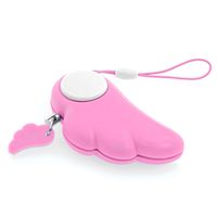 BUNDLE: Monkey Brite Eyes Flashlight Sound Keychain Handheld LIGHT & Angel Wings Alarm Protection SIREN Keychain