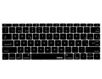 XSKN Spanish Language Keyboard Cover Silicone Skin for New Macbook Pro 13" A1708 (2016 Release No Touch Bar) & Macbook 12"A1534 Retina