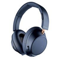 Plantronics BackBeat GO 810 Wireless Headphones, Active Noise Canceling Over Ear Headphones, Navy Blue