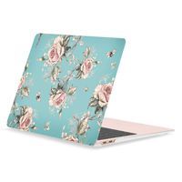 TOP CASE MacBook Air 13 Inch Case 2019 2018 Release A1932 Retina Display, Classic Series Victorian Pattern Hard Case Compatible MacBook Air 13" with Retina Display fits Touch ID A1932 - Hot Blue