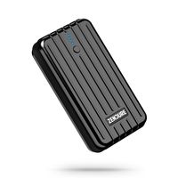 Zendure A2 Portable Charger 6700mAh - Ultra-Durable External Battery Power for iPhone, Android and More, PC Advisor Winner 2014-2017, Lightweight and Compact- Black