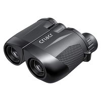 Criacr Compact Binoculars, High Powered 10x25 Folding Binoculars, Large Eyepiece Adults Kids Binocular with Low Light Night Vision for Outdoor Hiking, Travelling, Sightseeing, Bird Watching