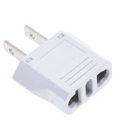 European to US Plug Adapter, Australia China Italy Switzerland Europe To US Plug Adapter, Best Simple Easy To Use Fireproof Safe US Travel Adapter, EU To US Plug Adapter, Outlet Adapter Europe To USA.