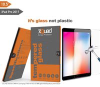 iPad Pro 10.5 Inch Screen Protector for Apple 10.5 inch iPad Pro Easy to Install Reduce Fingerprint [Compatible with Face ID and Apple Pencil ] (iPad Pro - 10.5 Inch, Clear)