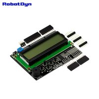 RobotDyn - LCD RGB 16x2 + keypad +Buzzer Shield for Arduino, I2C/IIC Interface, LCD RGB 1602