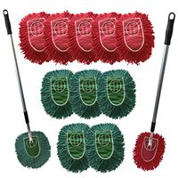 Premium Triangle Dust Mop Kit: 16 Piece Dust Mop Kit