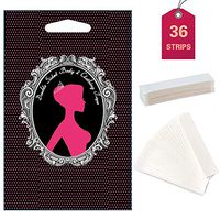 Okela Fashion Tape，Beauty Boob Body Cloting Tape, Clear Fabric Strong Double Sided Tape for Clothing and Body, Transparent Clear Color for All Skin Shades, 36 Count