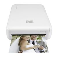 Kodak Mini 2 HD Wireless Portable Mobile Instant Photo Printer, Print Social Media Photos, Premium Quality Full Color Prints - Compatible w/iOS & Android Devices (White)
