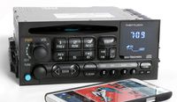 1 Factory Radio AM FM CD Player Radio w Bluetooth Upgrade Compatible With 1995-05 Chevrolet GMC Truck