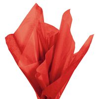Tissue Paper Red 20" Wide x 30" High 240 Large Sheets Gift Wrap Wrapping Retail