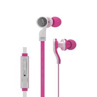 MEE audio EDM Universe D1P In-Ear Headphones with Headset Functionality (Love/Pink)