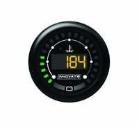 Innovate Motorsports 3853 MTX Digital Series Dual Function Water Temperature and Battery Voltage Gauge Kit