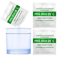 Honmofun PH 6.86 PH Buffer Solution Buffer PH Buffers Easy PH Powder PH Buffer Powder PH Meter Buffering Solutions PH Buffer Calibration Solution PH Meter Calibration Solution