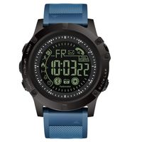 Upgraded T3 Electronic Fitness Tracker Digital Sports Bluetooth Smart Watch Waterproof Pedometer Remote Camera Incoming Call or Message Notification Reminder for IOS Android Smartwatch Men (Blue)