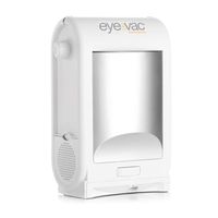 EyeVac PRO Touchless Stationary Vacuum - 1400 Watts Professional Vacuum with Active Infrared Sensors, High Efficiency Filtration, Bag-Less Canister (White)