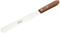 Ateco 1388 Straight Spatula with 8-Inch Stainless Steel Blade, Wood Handle